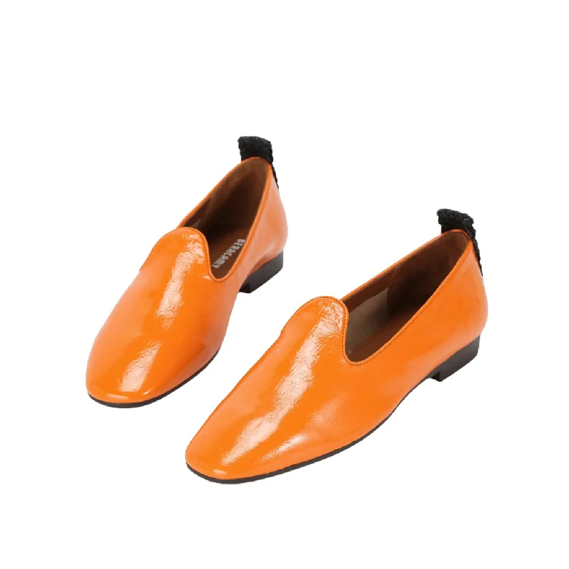 Ballerines Plates - Mandarine