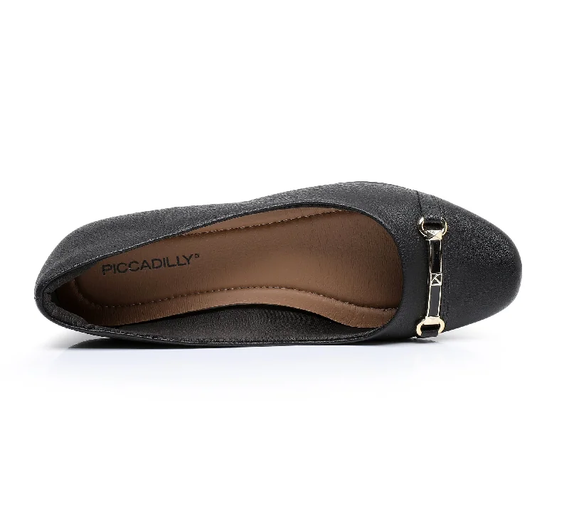 Refined Slip Ballerinas - Black (250.184)