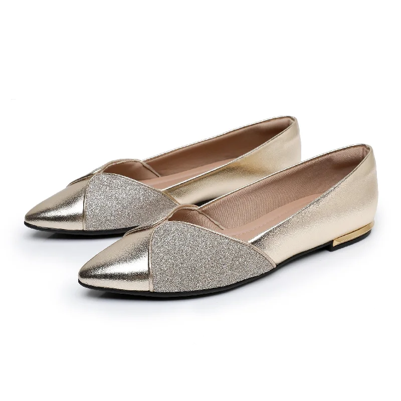 Gentle Stroll Flats - Gold (274.081)