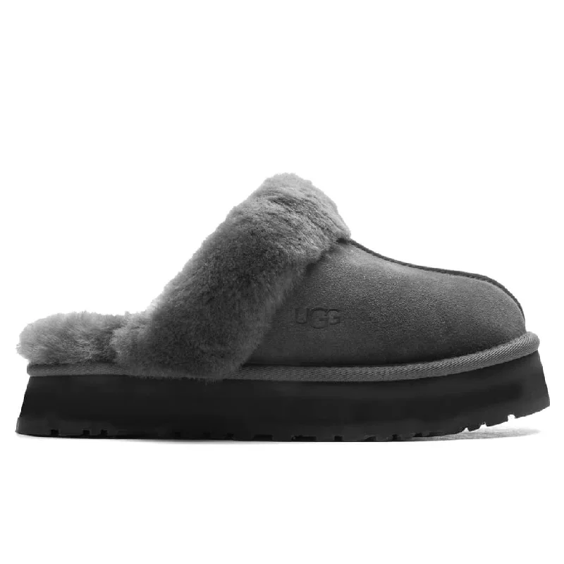 Women's Disquette Slipper - Charcoal