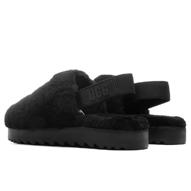 ugg-womens-super-fluff-slipper-black